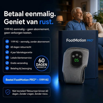 FootMotion Pro® – 3-in-1 therapeutisch voetmassageapparaat