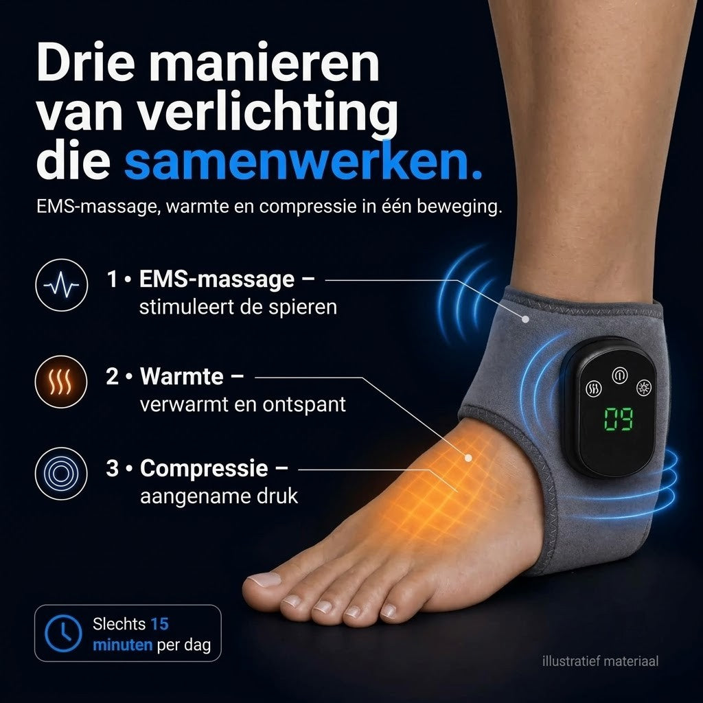 FootMotion Pro® – 3-in-1 therapeutisch voetmassageapparaat